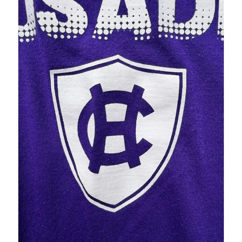 Holy Cross Crusaders Adidas Ultimate Tee Long Sleeve Shirt Men's XL Climalite